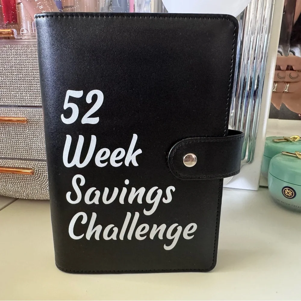 52 Week Money Saving Challenge Binder (A6 Size)